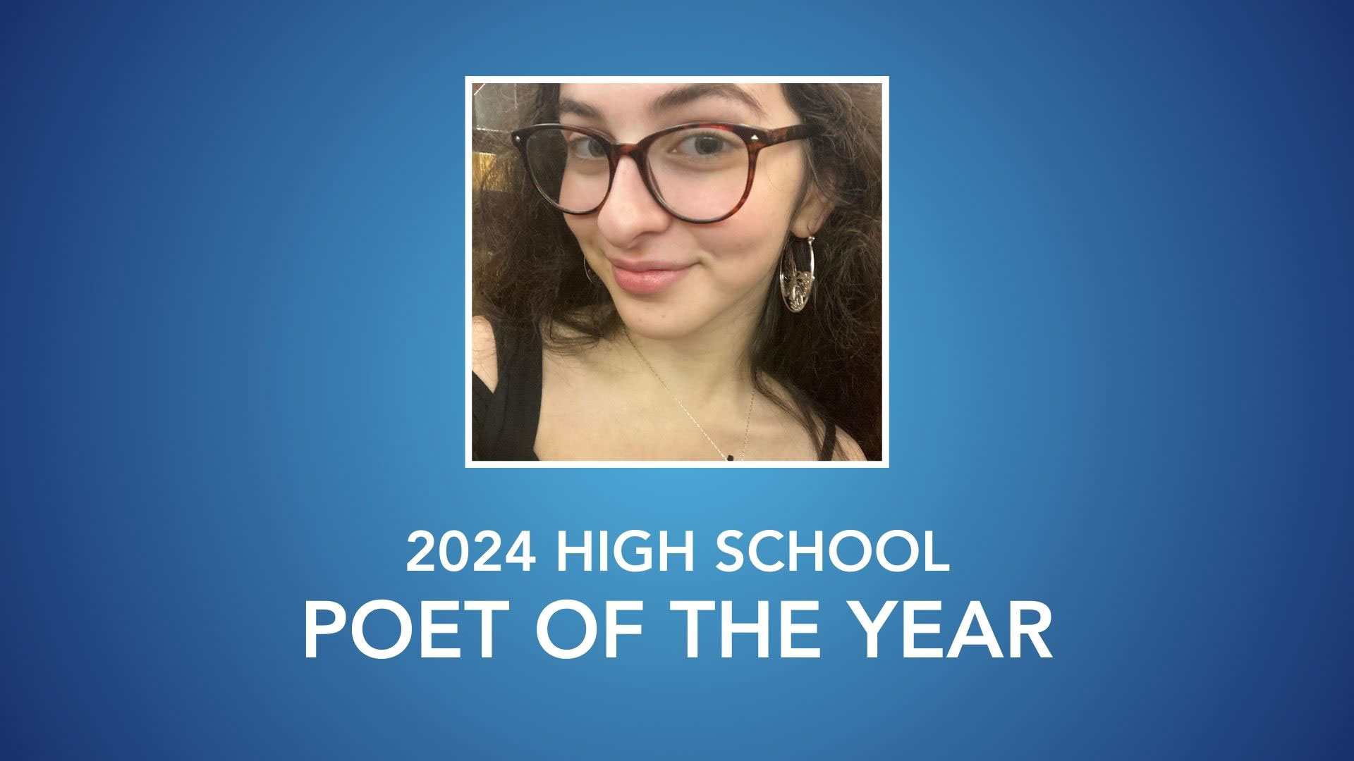2024 High School Poet of the Year