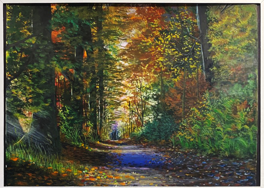 Image: Saaliyah Sharif “Outdoors” gouache on paper, 2023
Winner of the 2023 PA 1st Congressional District Art Competition

