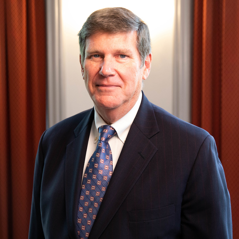 headshot of tom jennings, chair of the board of trustees