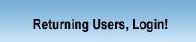 Returning Users Login