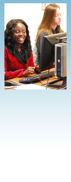 Girl at Computer