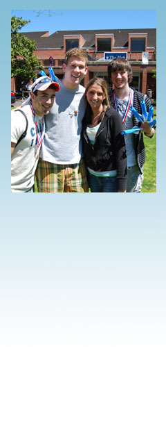 Group of Students Outside