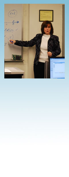 Teacher at Whiteboard