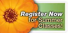 Register for Summer.  New students click here.