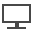 Image of a monitor icon