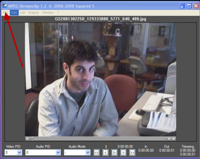 mpeg open file