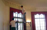 Image of 2 men in the Octagon Room
