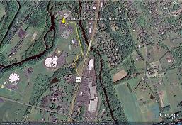 Image of overview of the BCPSTC Campus Driveway