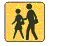 Image of pedestrians crossing sign