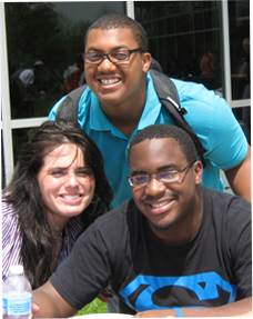 Image of 3 students