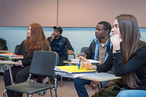 Students in classroom