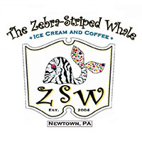 The Zebra-Striped Whale logo