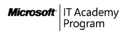 Logo of Microsoft and IT Academy