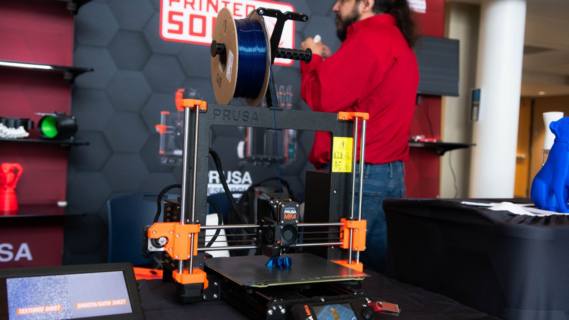 3D printer on display