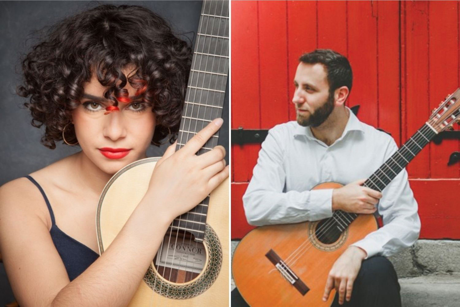 Split image of Leonela Alejandro and Adam Cicchillitti