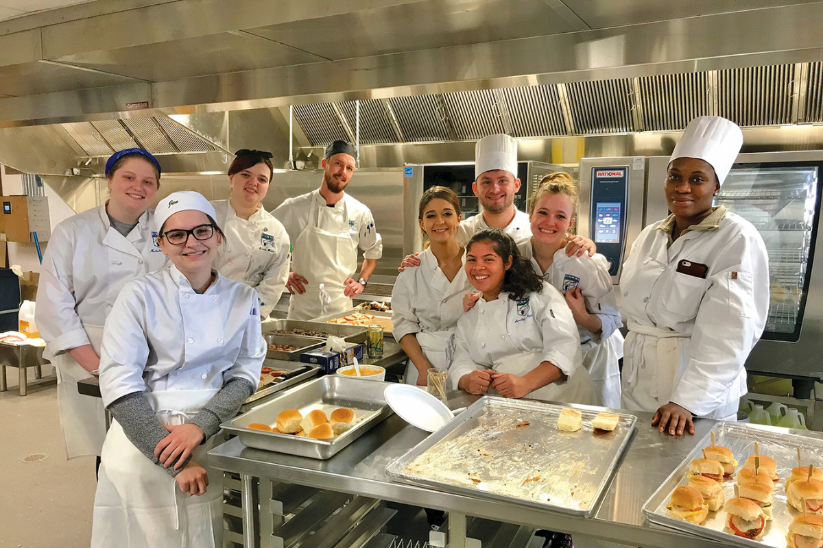 Culinary students