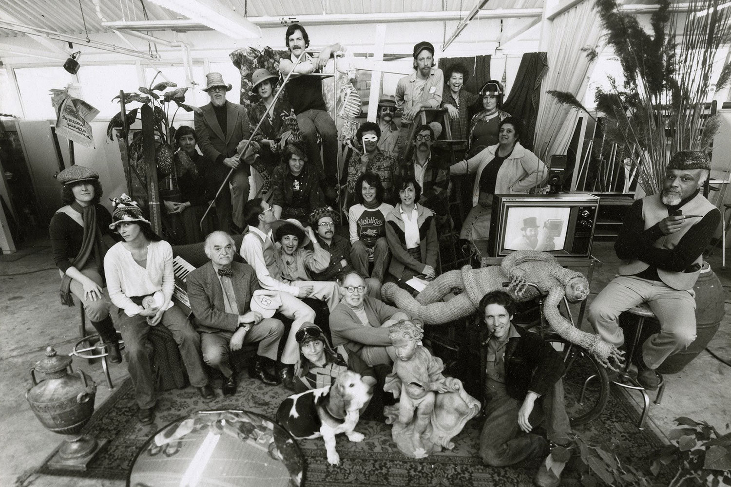 black and white image 1977 silver gelatin photo