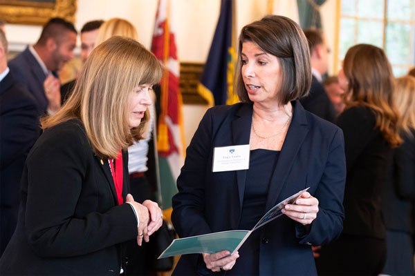 Mary Glassman Jones and Tracy Timby