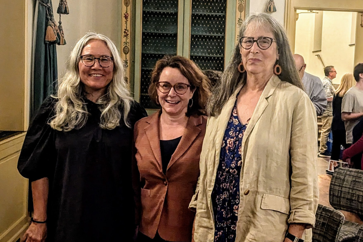 Three authors Three authors who launched the Wordsmiths Reading series for the Fall