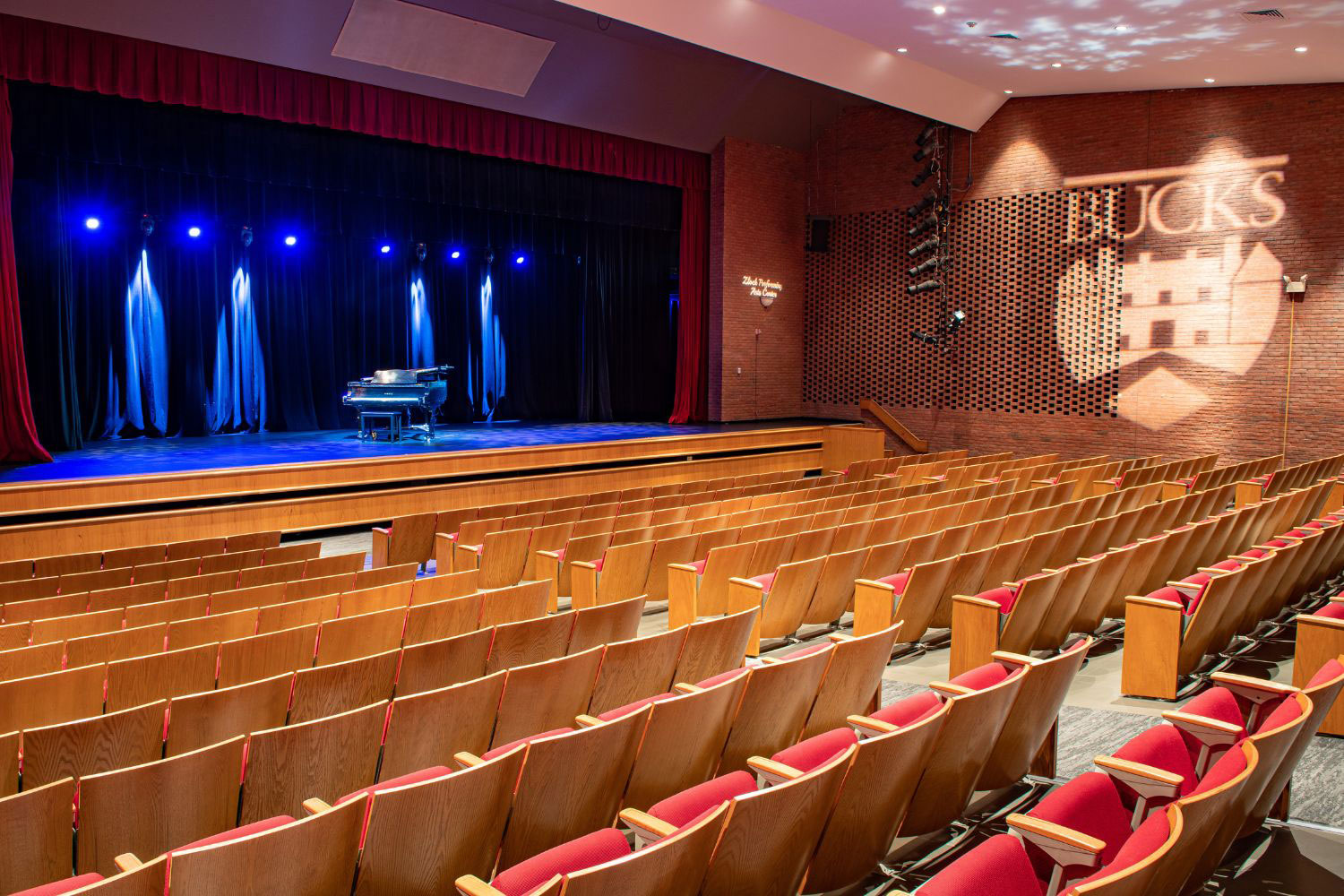 Zlock Performing Arts Center auditorium